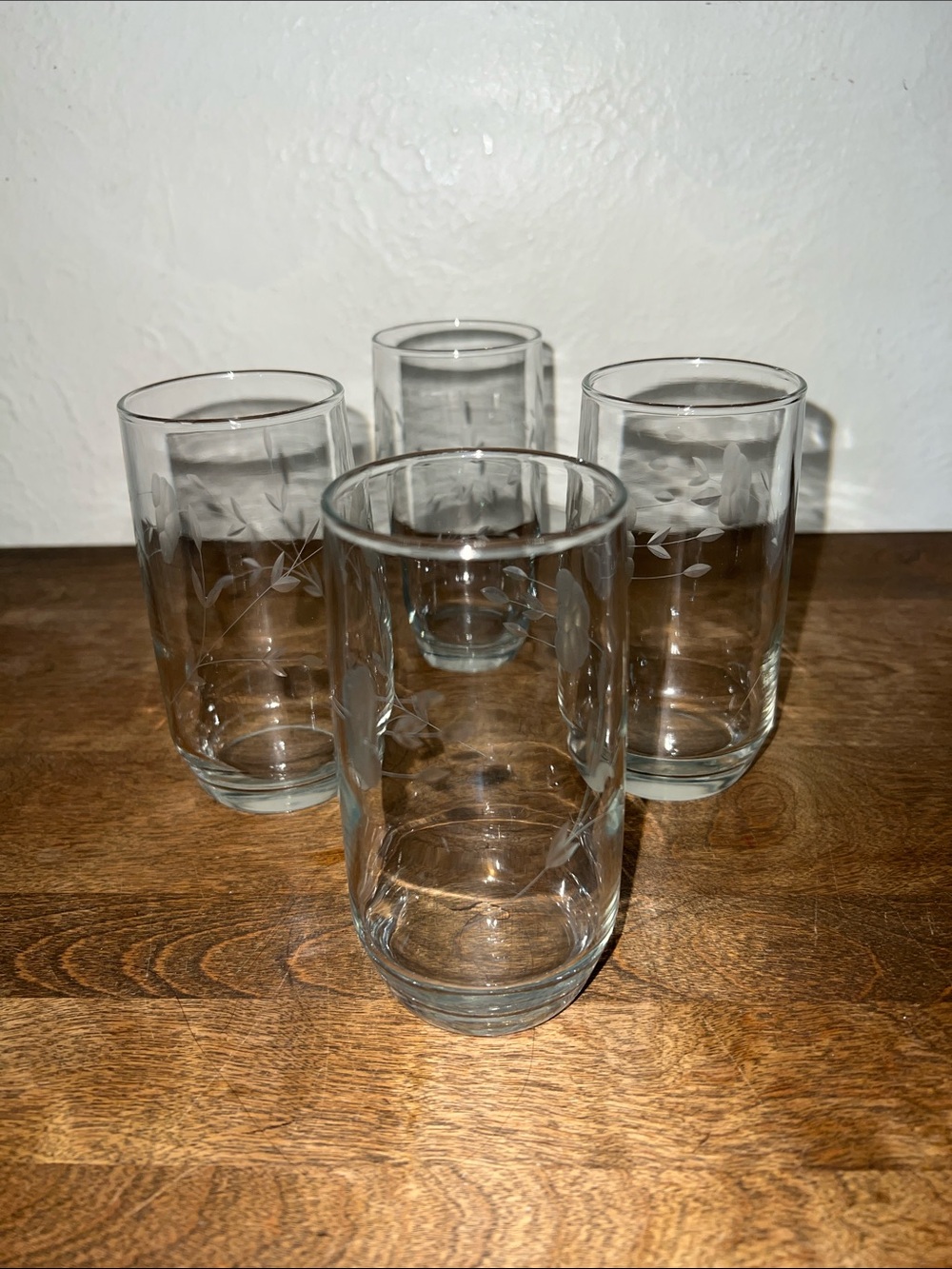 Princess house Crystal Heritage drinking glasses